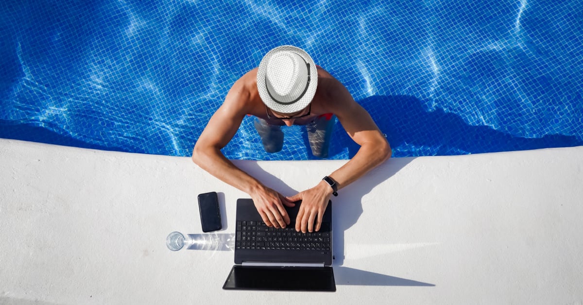 Il lavoro a bordo piscina_2