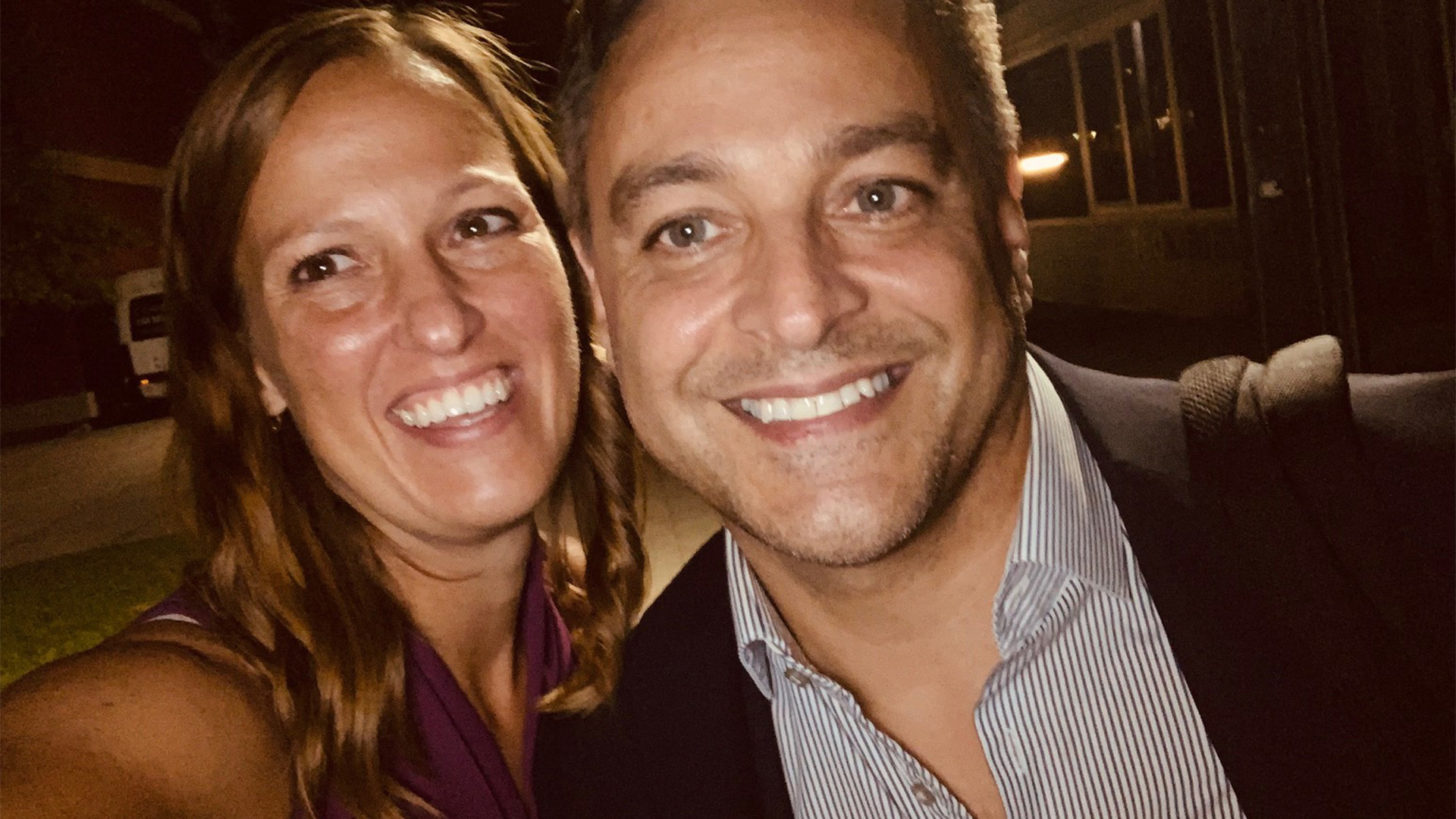 Kara con il marito Andrea Ferrari